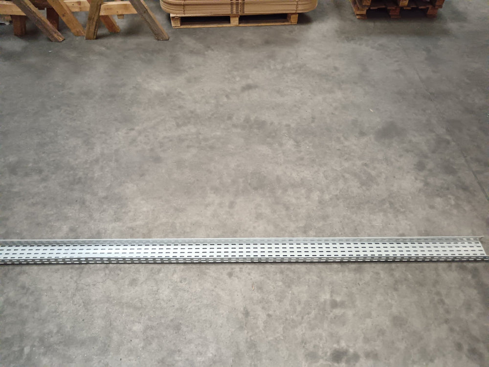 Chemin de câble acier - 125 x 50 - L=3m (dalle)