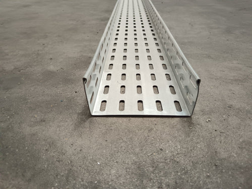 Chemin de câble acier - 125 x 50 - L=3m (dalle)
