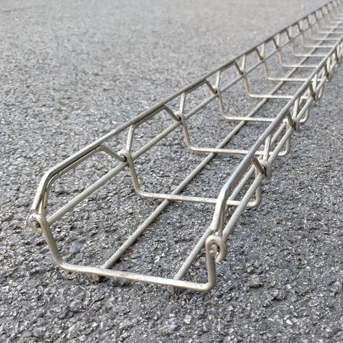 Chemin de câble acier - 3000 x 125 x 55 mm (fil)