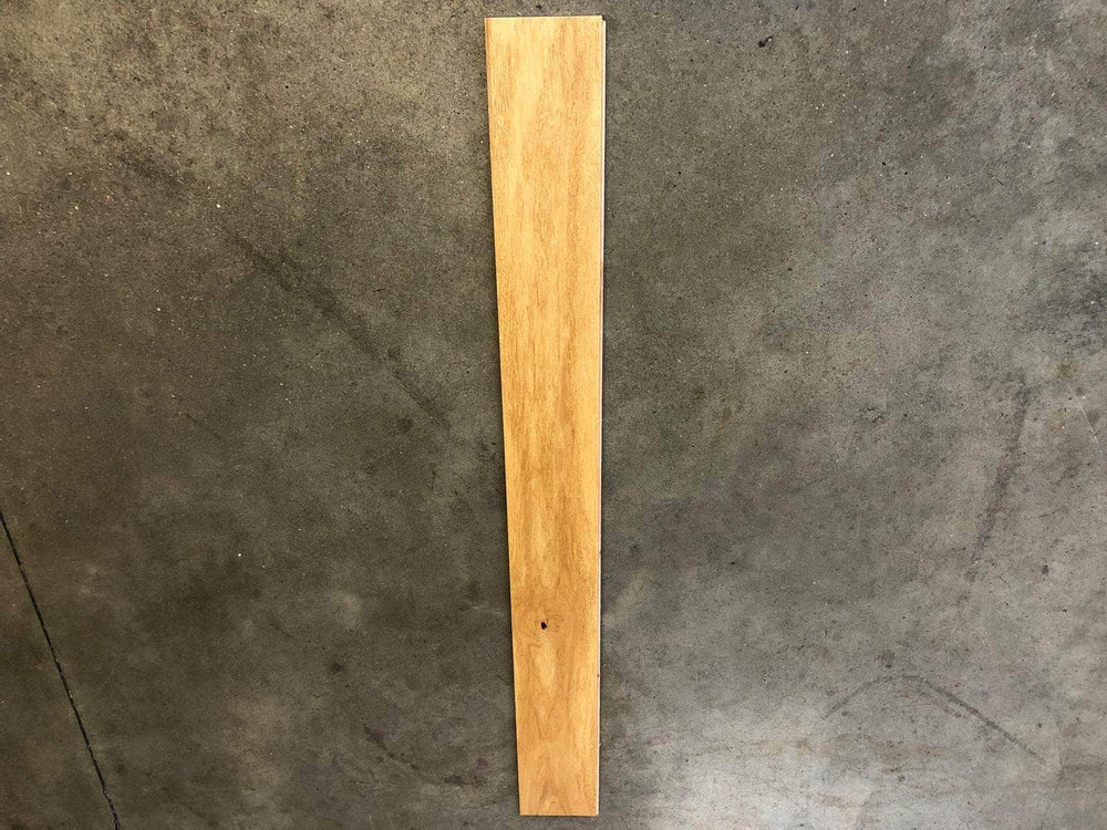 Contrecollé chêne européen naturel huilé incolore 400 - 1200 x 125 x 14/3 mm Lonson