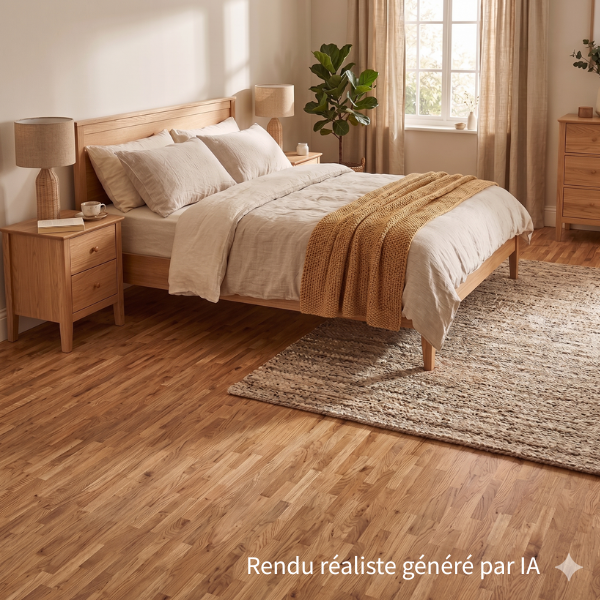 Contrecollé Meister 20261 chêne animé verni ultra mat (Gamme PB)
