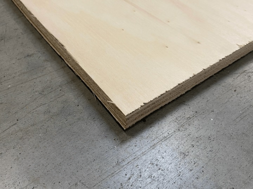 Contreplaqué peuplier - 2500 x 1220 x 30 mm (défaut visuel)