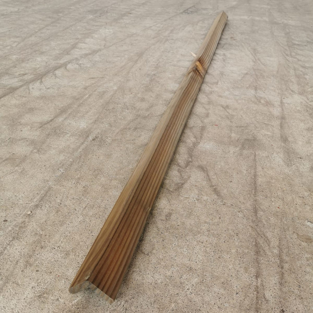 Cornière douglas classe 3 brun - 55x55 - L=2,0m