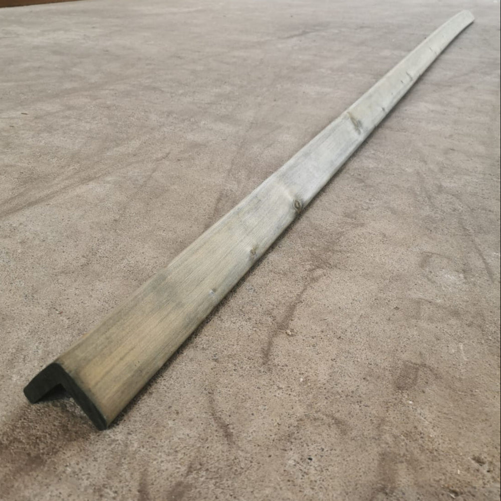 Cornière sapin classe 3 vert - 55x55 - L=2,4m