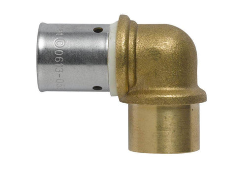 Coude à sertir à souder DN12 CU14 Réf 523316 - EB50 THERMACOME