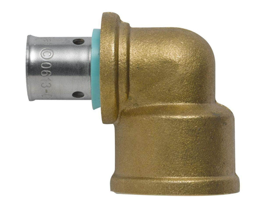 Coude à sertir femelle DN12 - 15x21 Réf 523325 - EB50 THERMACOME