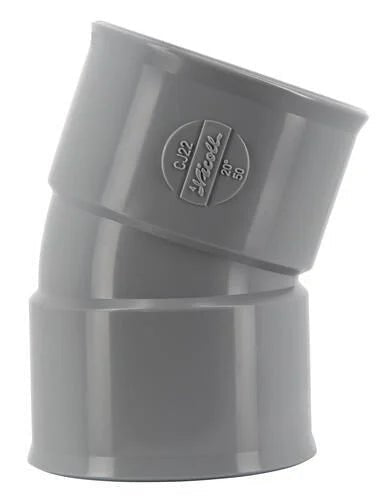 Coude femelle femelle 20° diamètre 50mm UCJ22