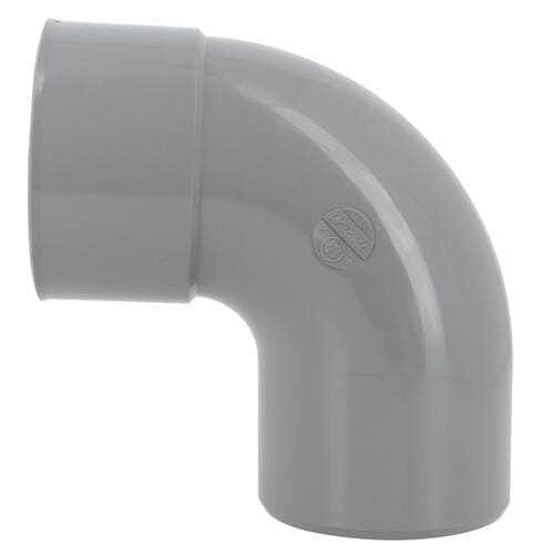 Coude simple 87°30 mâle femelle diamètre 110mm NICOLL