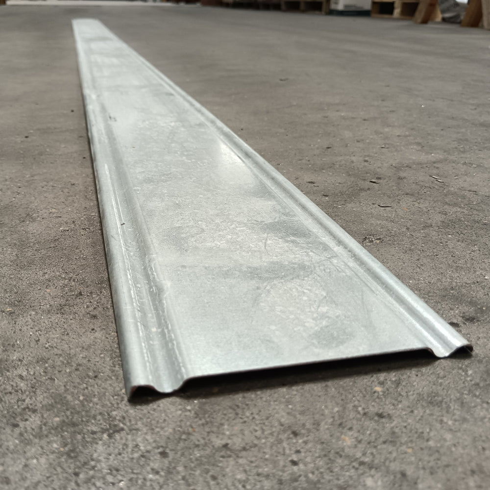 Couvercle chemin de câble acier - 215 x 5 - L=2.5m - GEWISS