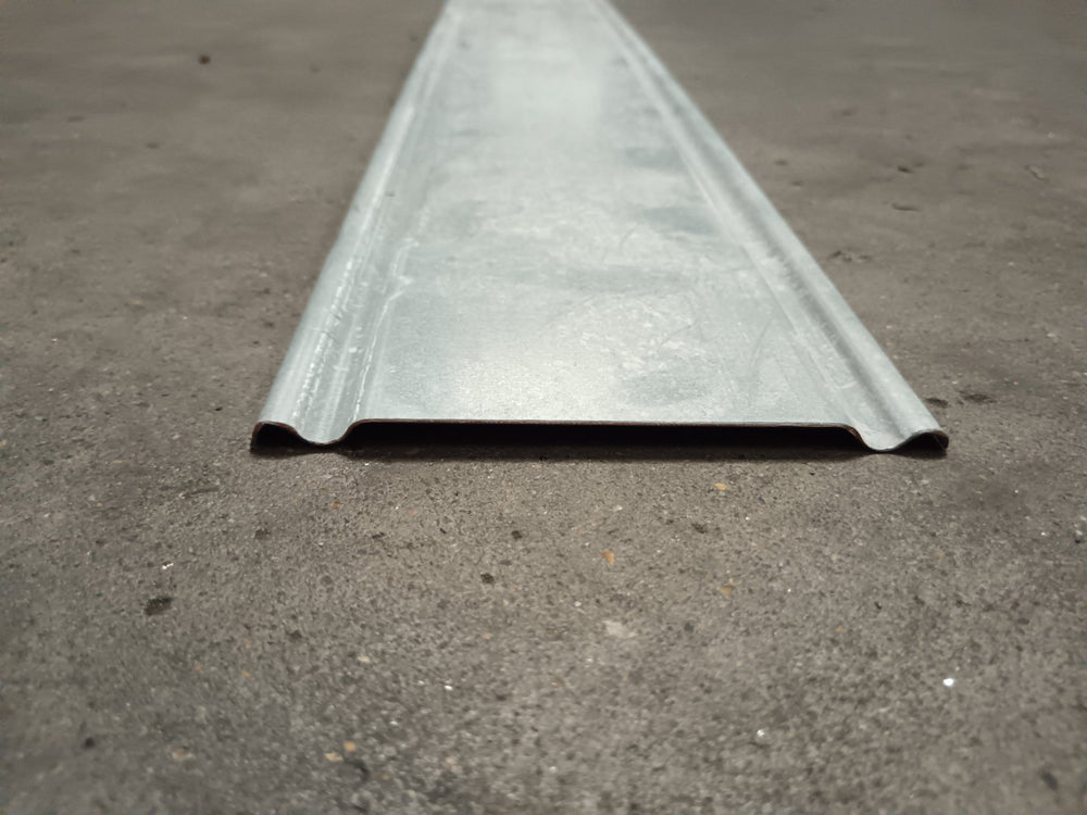 Couvercle chemin de câble acier - 215 x 5 - L=2.5m - GEWISS