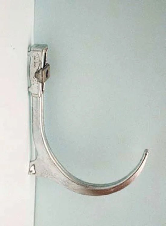 Crochet 101 fixation réglable pour canalisation d'évacuation en fonte ou PVC diamètre 125 - 135 réf 101125