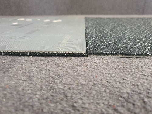 Dalle moquette gris - 500 x 500 mm (déconstruction)