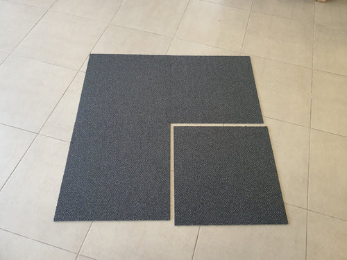 Dalle moquette gris - 500 x 500 mm (déconstruction)