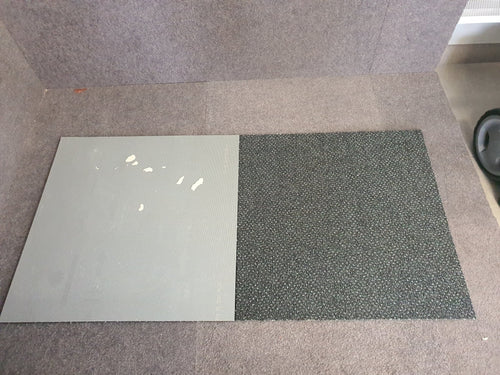 Dalle moquette gris - 500 x 500 mm (déconstruction)