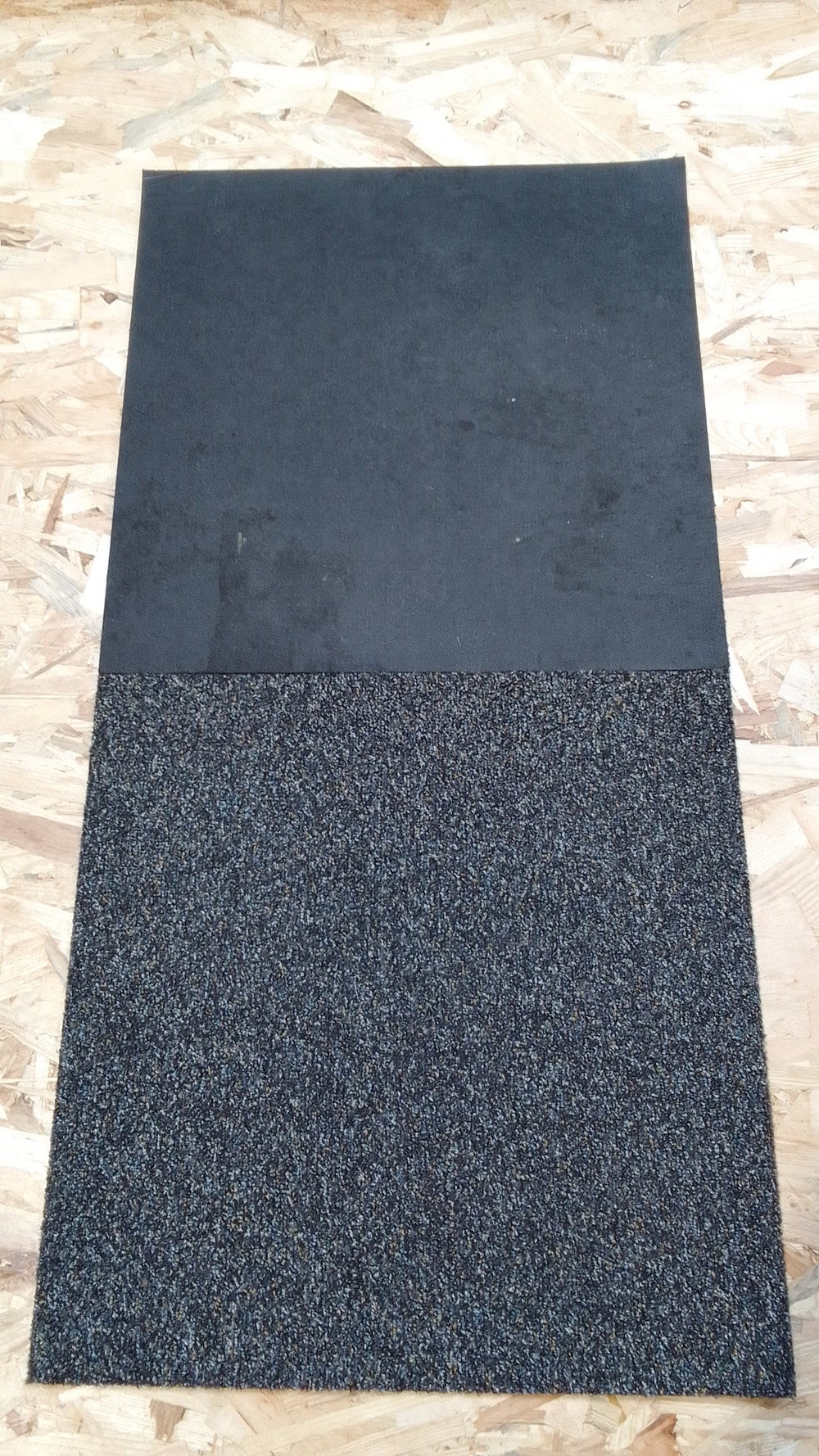 Dalle moquette grise - 500 x 500 mm