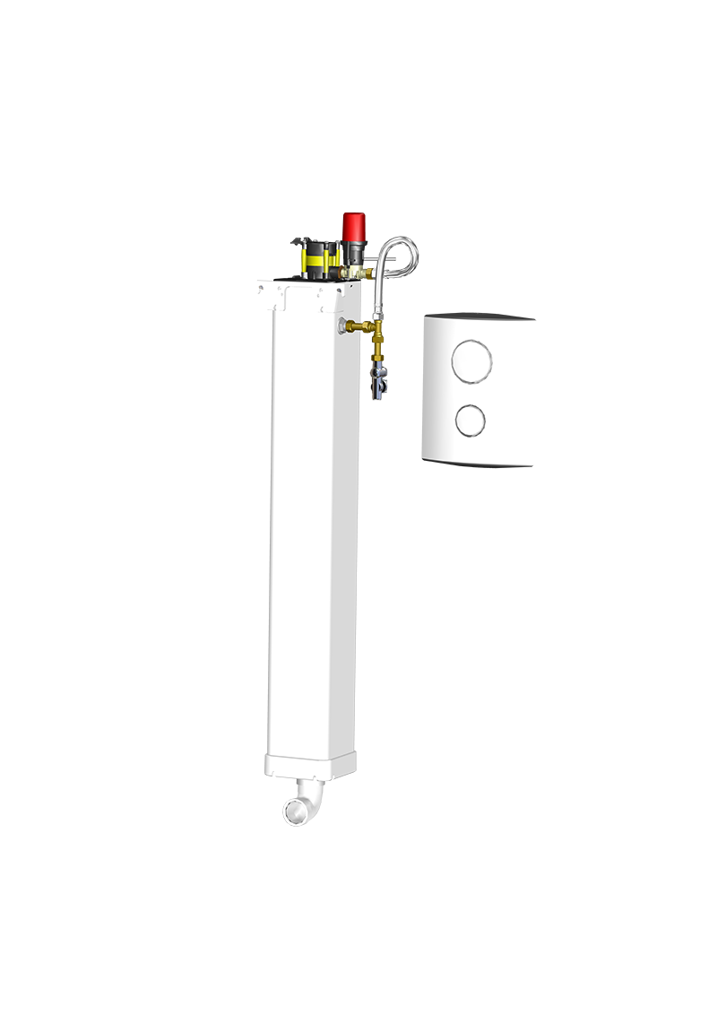 Réservoir Tubchass Dissimulé Commande Pneumatique sans plaque de commande 3 / 6 Litres Réf. 2532