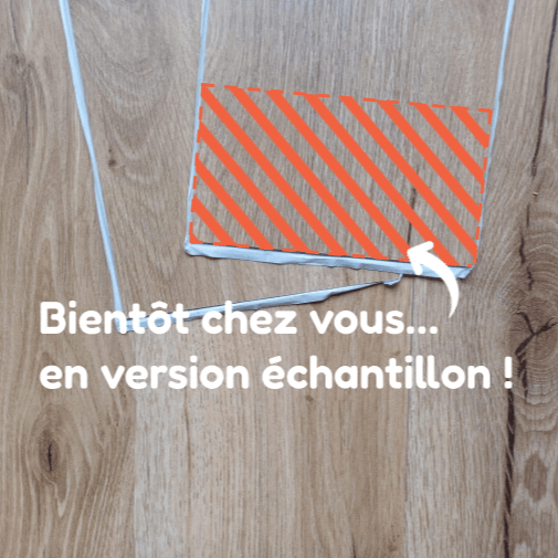 Echantillon de sol PVC adhésif Chêne