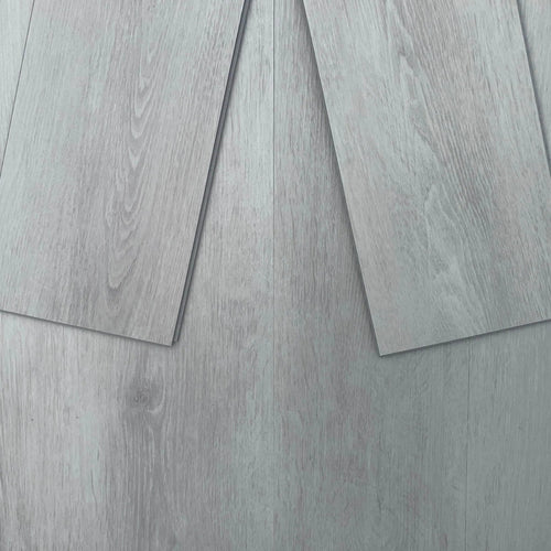 Echantillon de sol PVC clipsable Chêne Gris Béton