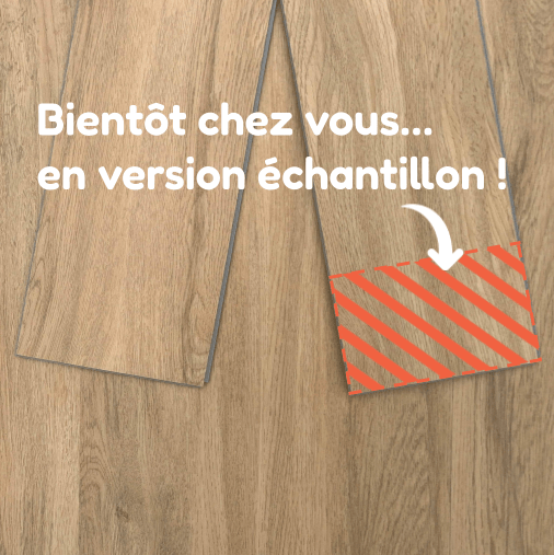Echantillon de sol PVC clipsable Chêne Naturel