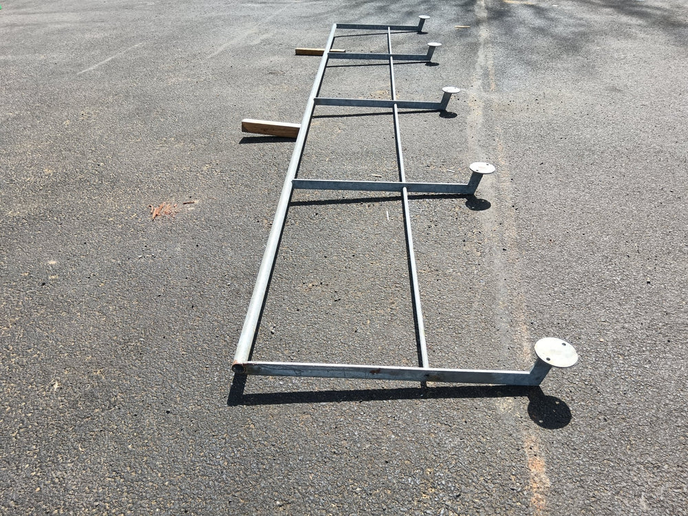 Garde corps acier galvanisé - 5000 x 1000 mm