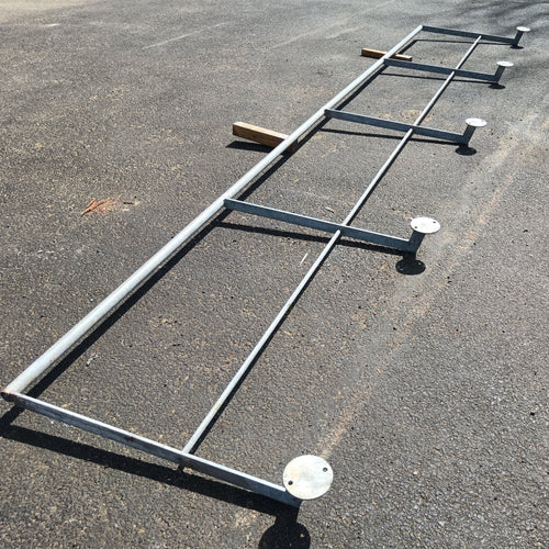 Garde corps acier galvanisé - 5000 x 1000 mm