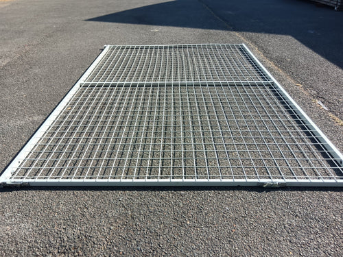Grille antichute acier blanc - 2200 x 1500 x 30 mm