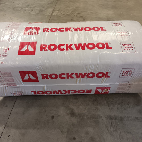 Isolant laine de roche - 1350 x 600 x 210 mm - ROCKWOOL (gamme Rockcomble nu) 2,43 m² par ballot