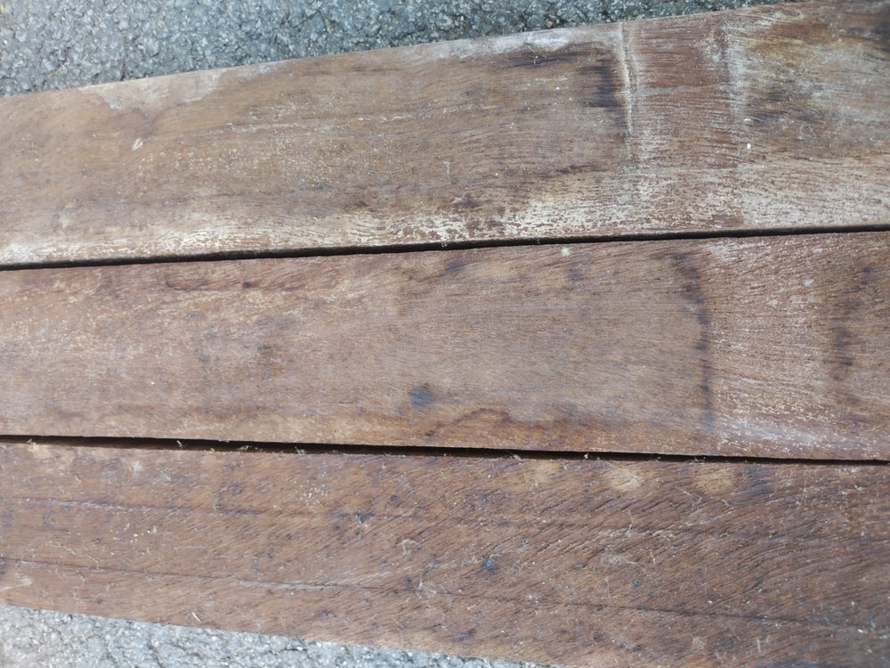 Lambourde bois exo Iroko classe 4 - 37x70 - L=2,45m