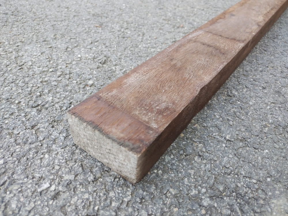 Lambourde bois exo Iroko classe 4 - 37x70 - L=2,90m