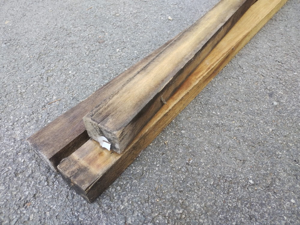 Lambourde bois exo Movingui classe 4 - 36x50 - L=2,1m