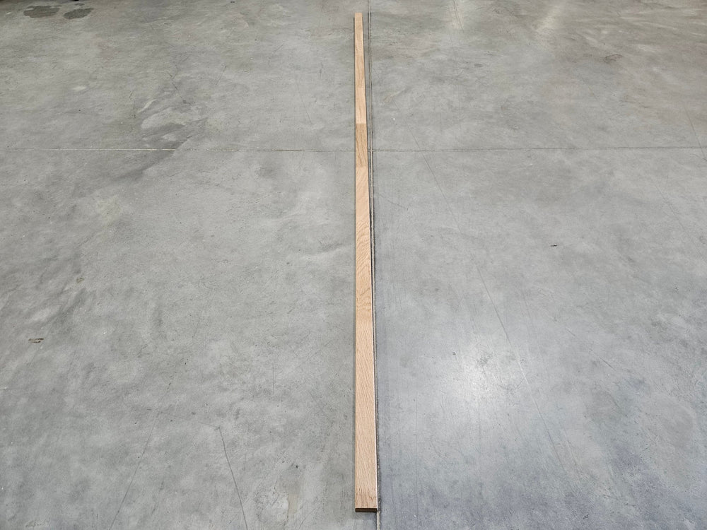 Liteau chêne bois massif abouté - 36 x 15 - L=1.3m (raboté 4 faces)