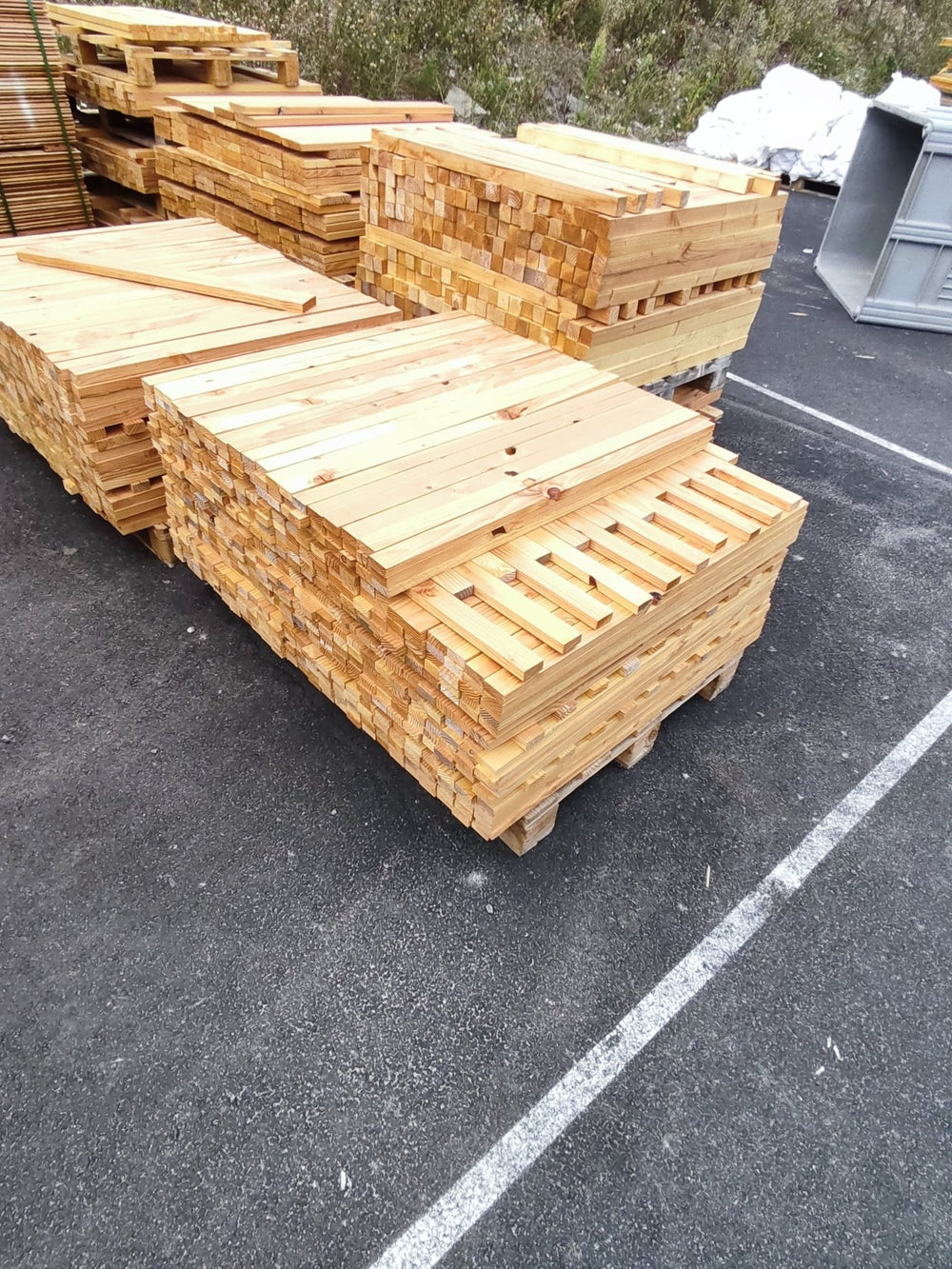 Liteau essence diverses bois massif - 21x45 - L=0.9m (raboté 4 faces)