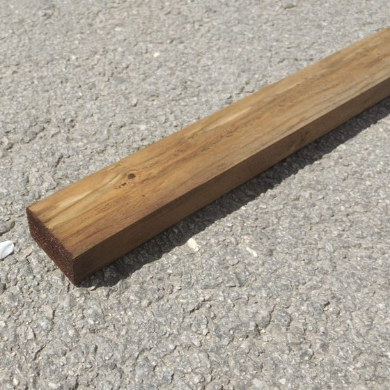 Liteau résineux imprégné marron classe 3 - 22x45