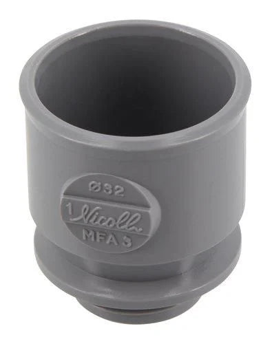 Manchette femelle d'adaptation à visser UMFA3 pour bouchon diamètre 32mm
