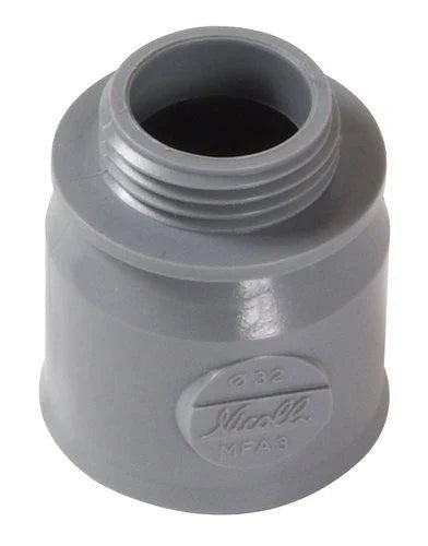 Manchette femelle d'adaptation à visser UMFA3 pour bouchon diamètre 32mm