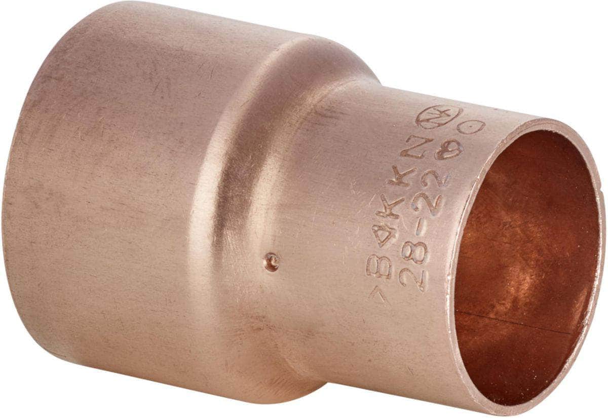Manchon cuivre 5240 réduit femelle femelle D 40/28 ALTECH sachet de 1 ALTECH