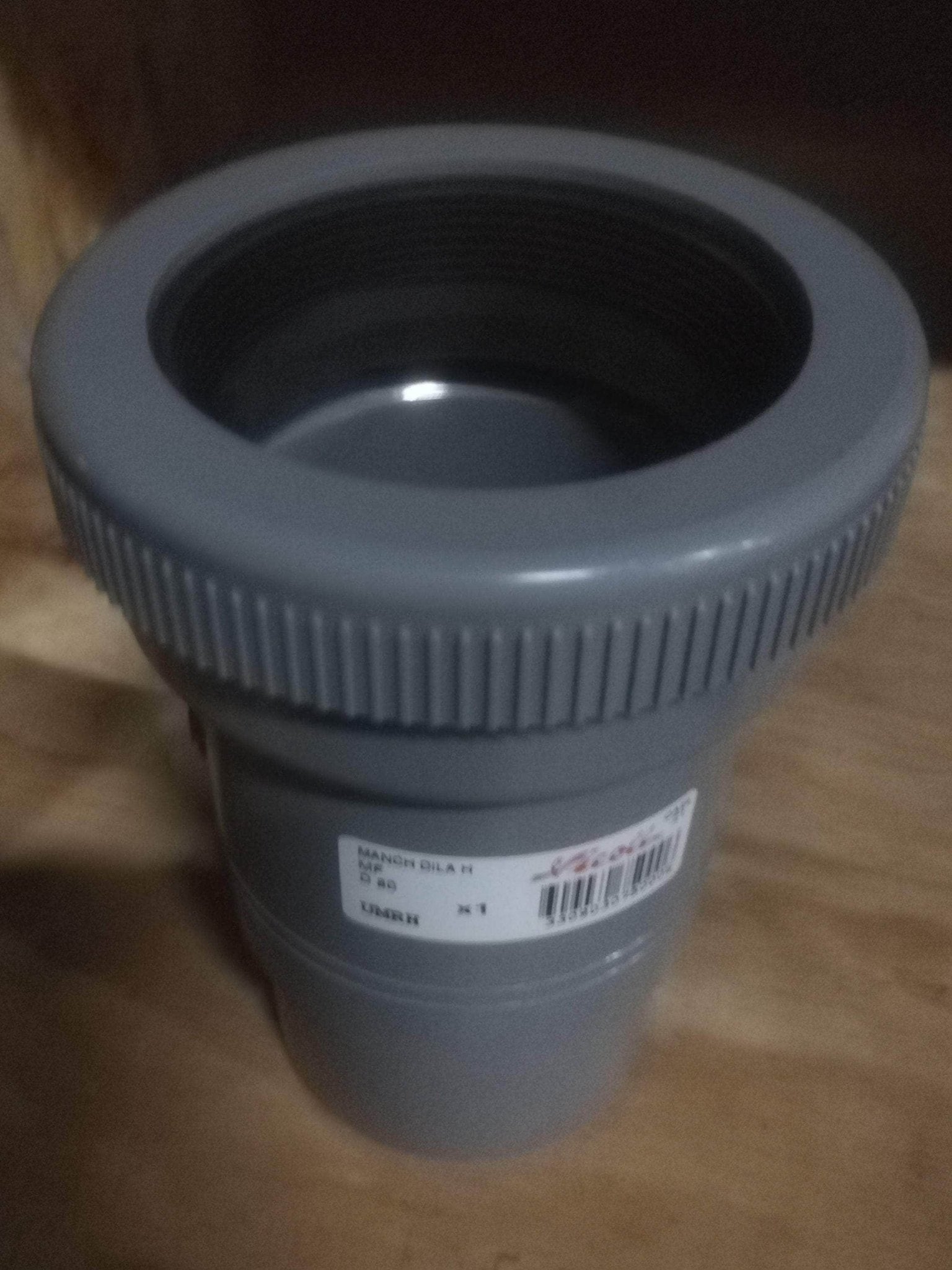 Manchon de dilatation diamètre 80mm pour canalisation d'allure horizontale NICOLL