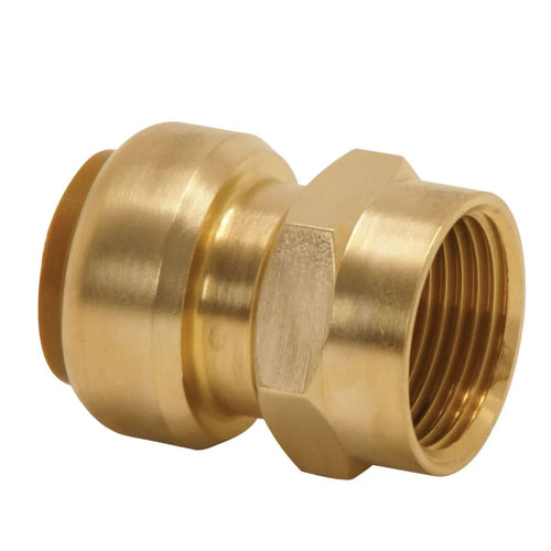 Manchon T270G instantané tectite femelle - femelle D16 - 15x21 pour tube cuivre PER et PB réf 4751114
