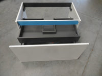 Meuble Alterna Primeo 80 cm suspendu 2 tiroirs blanc ALTERNA