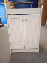 Meuble Sous Plan 2 Portes 550x460x820 Mm Finition Tucson Gente