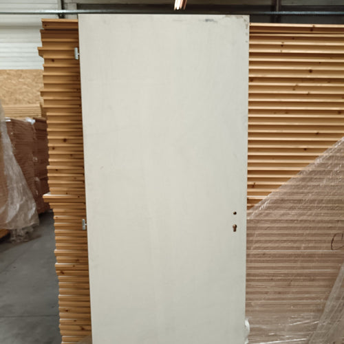 Ouvrant porte âme alvéolaire à rive droite blanc - 2040 x 930 x 40 mm