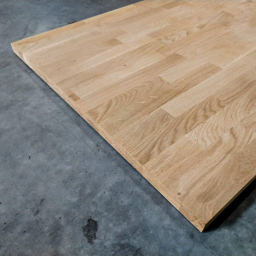 Panneau Chêne - lamellé collé abouté - 26x1225x2500