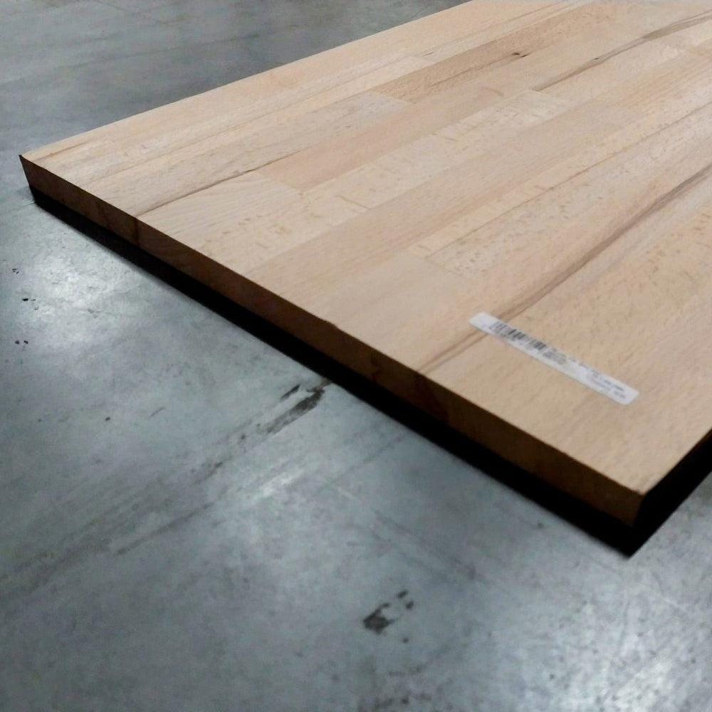 Panneau Hévéa - lamellé collé abouté - 21x1225x3000