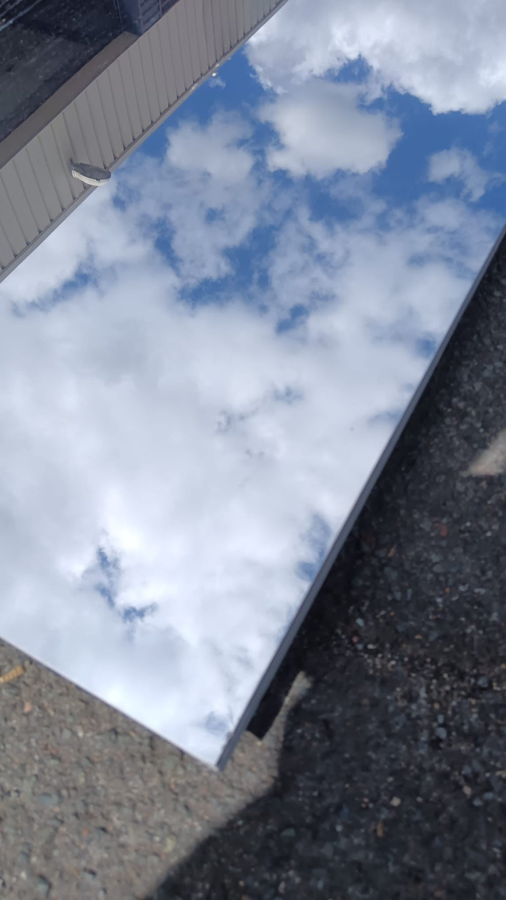 Panneau miroir - 3010 x 1115 x 19 mm - Alucoil (LARCORE 15 mm + LARSON FR 4 mm Miroir)