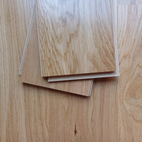 Parquet Contrecollé Alto Unifit 139x500 - 1000 13mm HDF Chene Tradition Satiné Vernis Ecostrong (2 chanfreins)