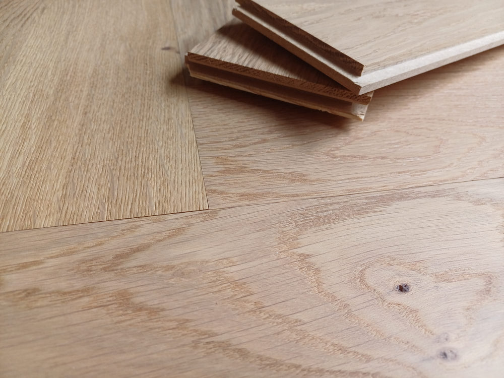 Parquet Contrecollé Baton Rompu Diva 90x540 Rainure Languette HDF 13mm Chene Zénitude Bois Flotté GT+