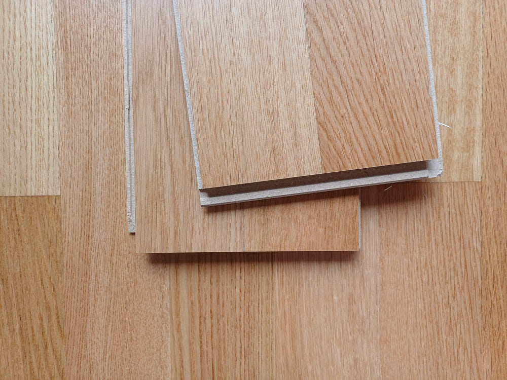 Parquet Contrecollé Ecofloor 139x1500 Clic HDF14mm Chene Vernis Satiné Ecostrong