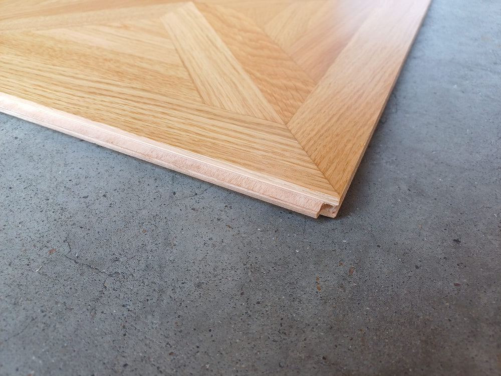 Parquet Contrecollé Ecofloor N5 392x392 Rainure Languette 14mm Chene Satiné Ecostrong
