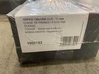 Parquet contrecollé Orfeo 139x1500 Clic 11 HDF Chene Classic Topaze