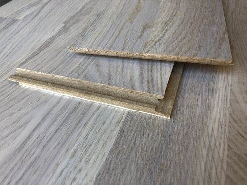 Parquet Contrecollé Orfeo 139x1500 Clic 11 HDF Chene Tradition Saphir